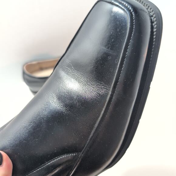 Florsheim Men's Leather Slip On Dress Shoes Black Size 14 3E - Picture 3 of 8